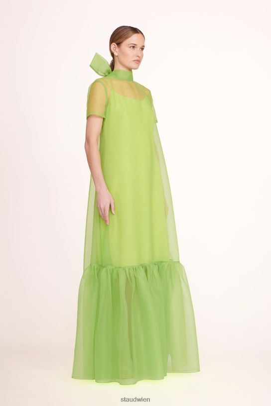 Frauen Calluna-Kleid Kiwi 466Z80 STAUD Kleidung