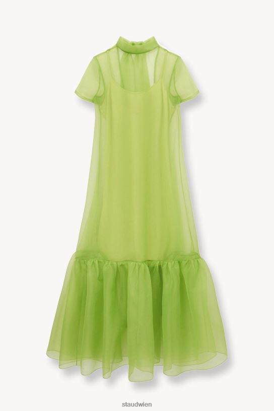 Frauen Calluna-Kleid Kiwi 466Z80 STAUD Kleidung