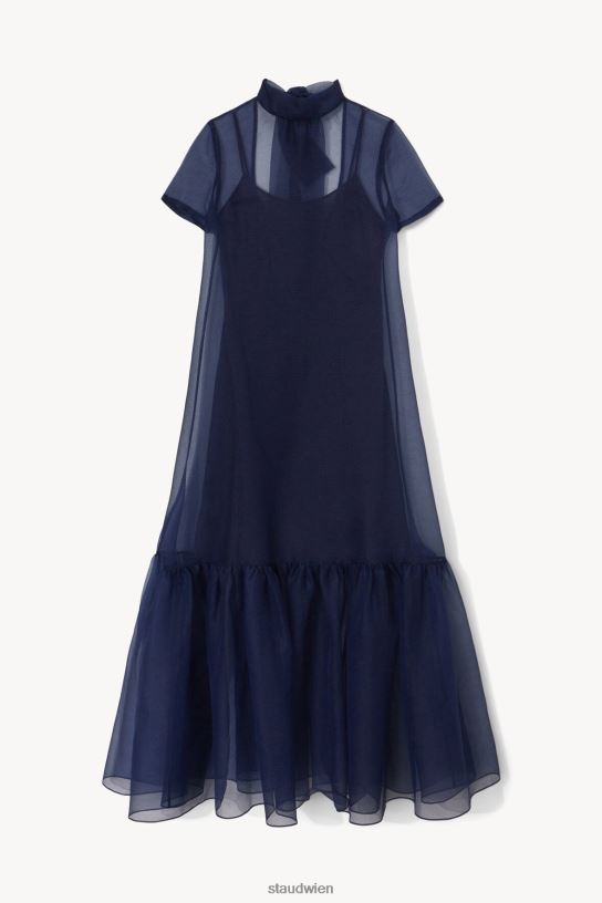 Frauen Calluna-Kleid Marine 466Z82 STAUD Kleidung