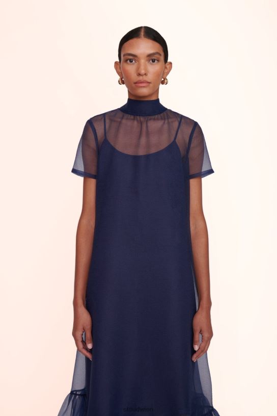 Frauen Calluna-Kleid Marine 466Z82 STAUD Kleidung