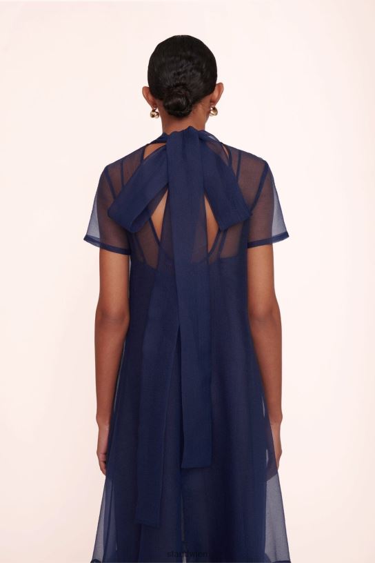 Frauen Calluna-Kleid Marine 466Z82 STAUD Kleidung