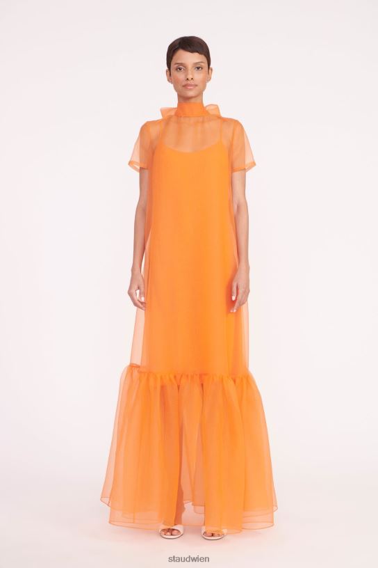 Frauen Calluna-Kleid Nektarine 466Z84 STAUD Kleidung