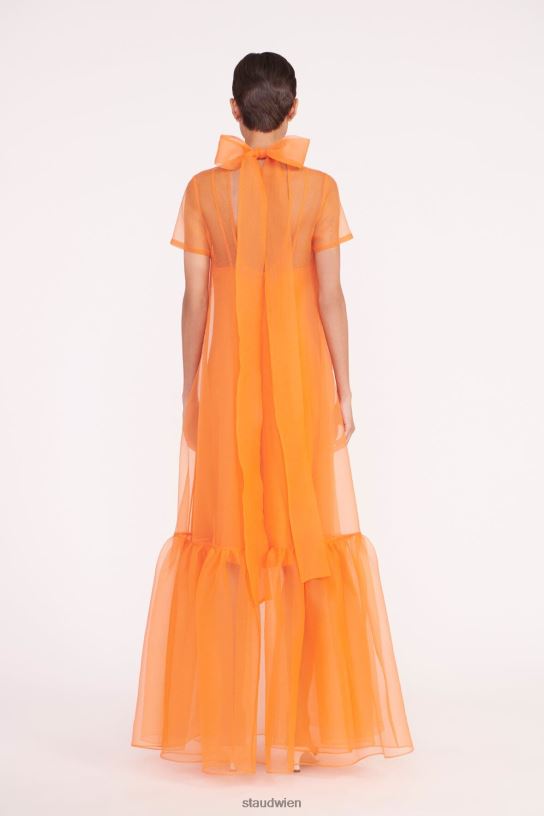 Frauen Calluna-Kleid Nektarine 466Z84 STAUD Kleidung
