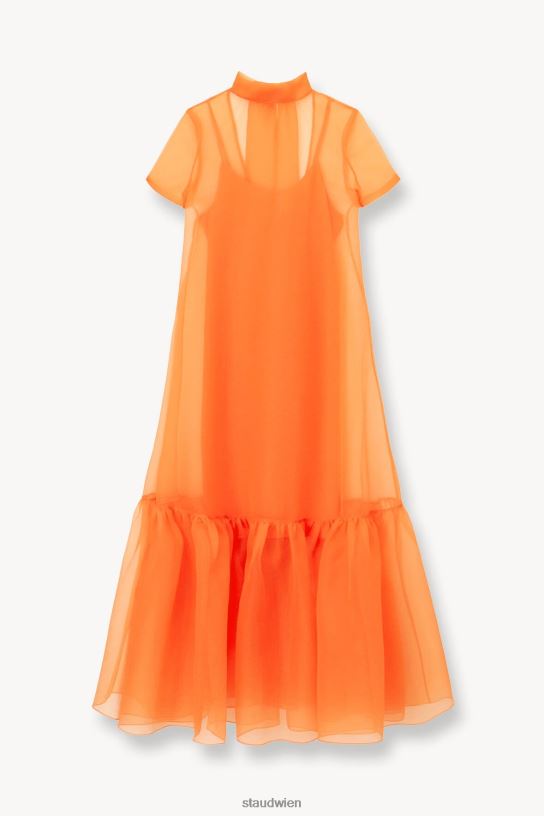 Frauen Calluna-Kleid Nektarine 466Z84 STAUD Kleidung
