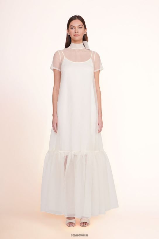 Frauen Calluna-Kleid Weiss 466Z83 STAUD Kleidung