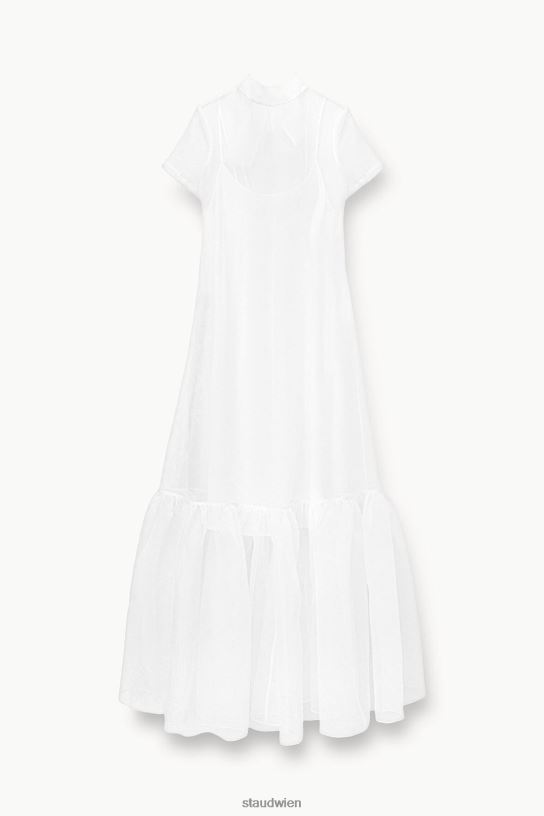 Frauen Calluna-Kleid Weiss 466Z83 STAUD Kleidung