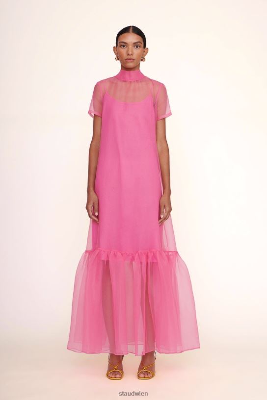Frauen Calluna-Kleid erröten 466Z79 STAUD Kleidung