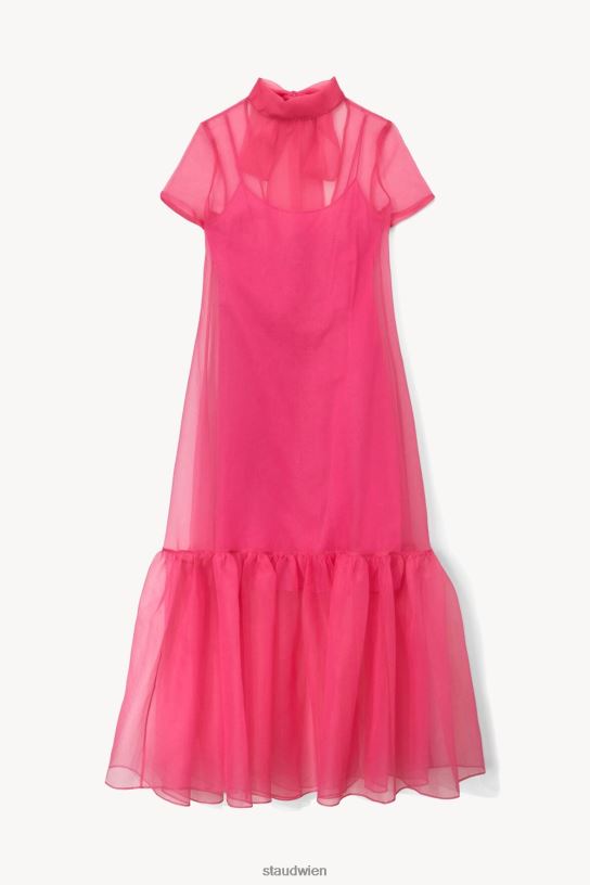 Frauen Calluna-Kleid erröten 466Z79 STAUD Kleidung