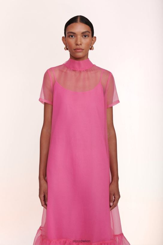 Frauen Calluna-Kleid erröten 466Z79 STAUD Kleidung