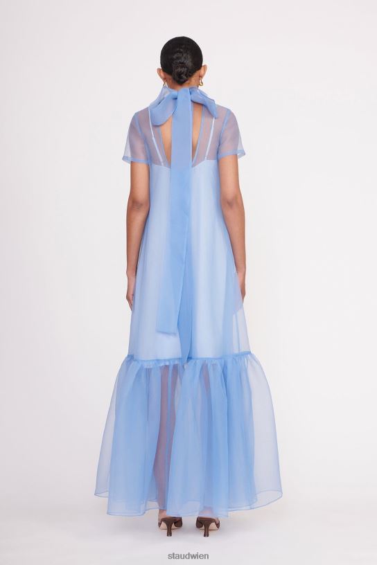 Frauen Calluna-Kleid französisches Blau 466Z78 STAUD Kleidung