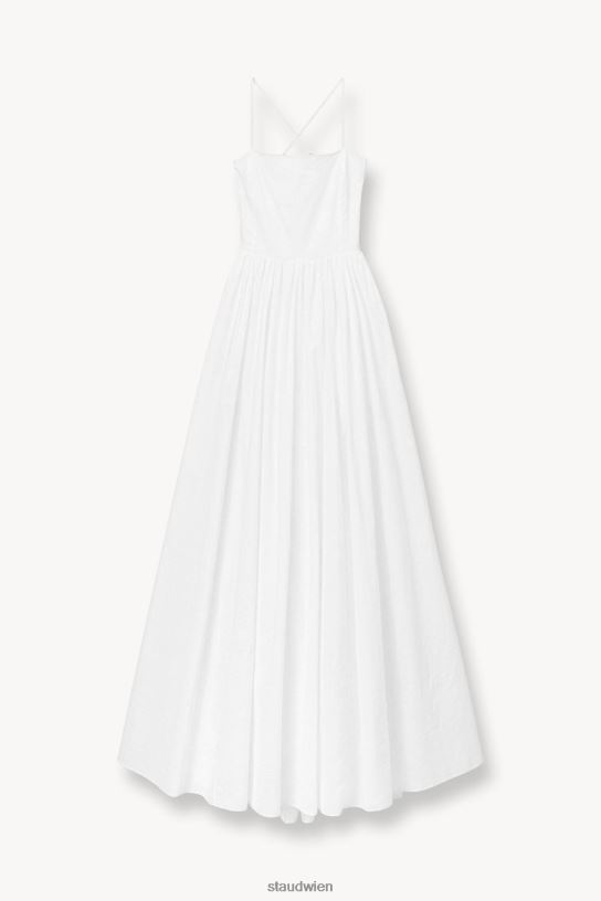 Frauen Courtney-Kleid Weiss 466Z41 STAUD Kleidung