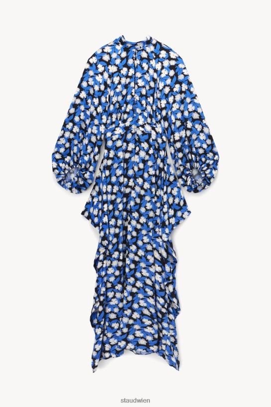 Frauen Danica-Kleid weiße Säure, blumig 466Z239 STAUD Kleidung