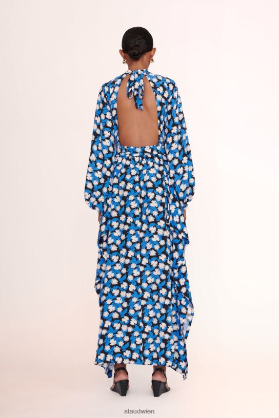 Frauen Danica-Kleid weiße Säure, blumig 466Z239 STAUD Kleidung