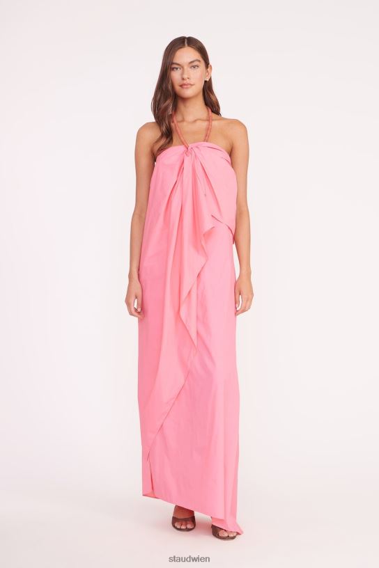 Frauen Desiree-Kleid Korallenrosa 466Z150 STAUD Kleidung