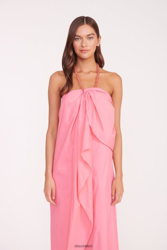 Frauen Desiree-Kleid Korallenrosa 466Z150 STAUD Kleidung
