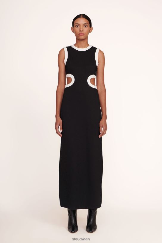 Frauen Dolce-Kleid Schwarz 466Z191 STAUD Kleidung