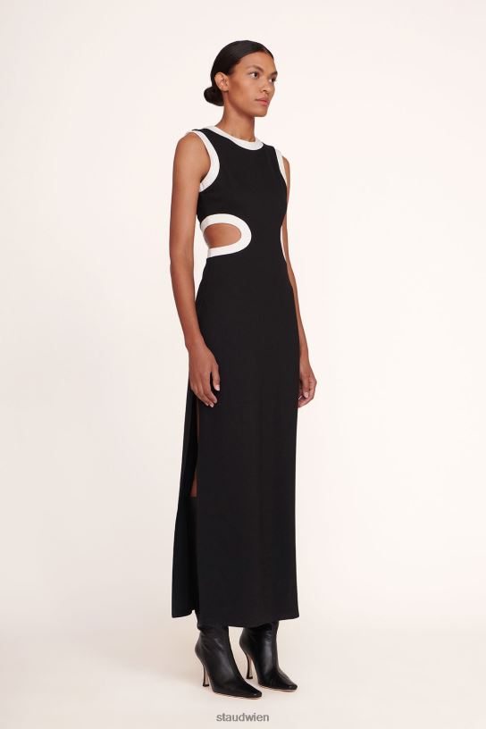 Frauen Dolce-Kleid Schwarz 466Z191 STAUD Kleidung