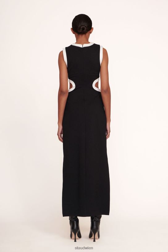 Frauen Dolce-Kleid Schwarz 466Z191 STAUD Kleidung