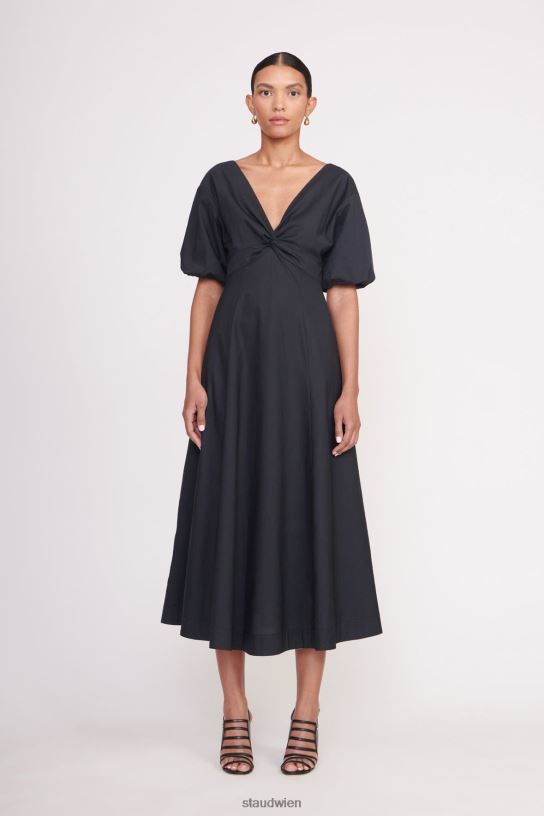 Frauen Finley-Kleid Schwarz 466Z157 STAUD Kleidung