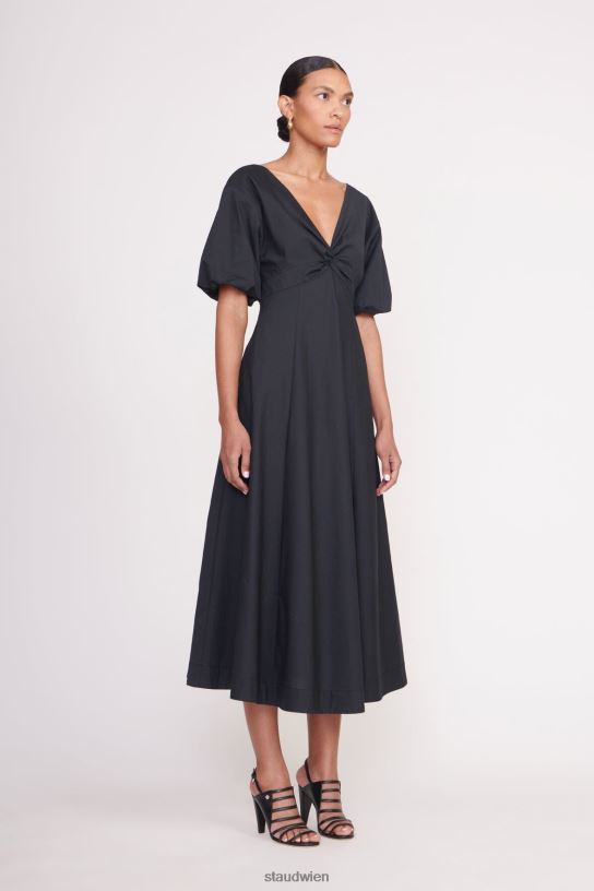 Frauen Finley-Kleid Schwarz 466Z157 STAUD Kleidung