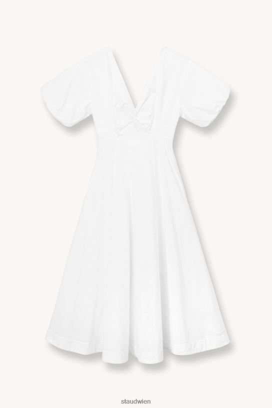 Frauen Finley-Kleid Weiss 466Z156 STAUD Kleidung