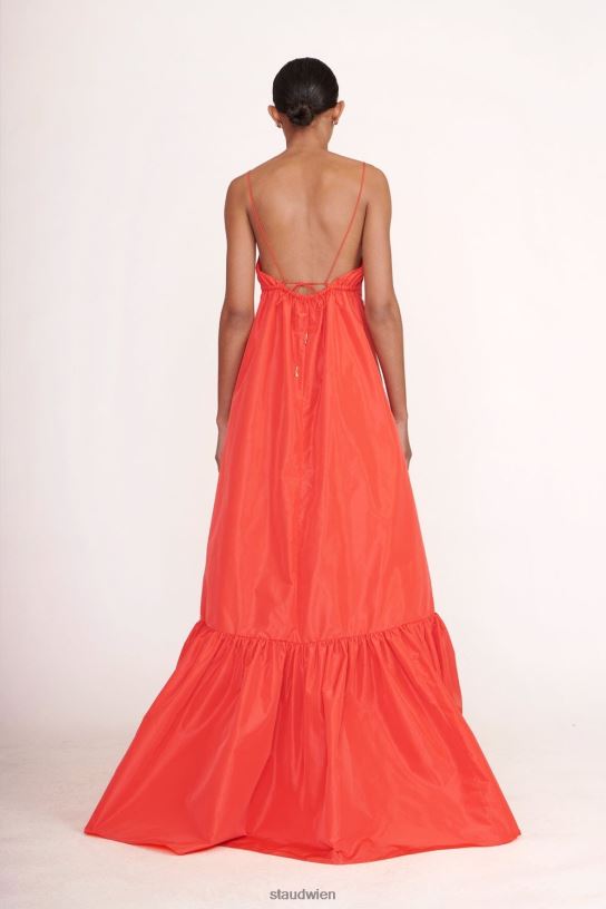 Frauen Florenz-Kleid Hibiskus 466Z175 STAUD Kleidung