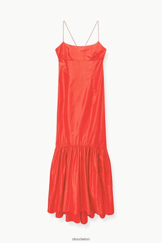 Frauen Florenz-Kleid Hibiskus 466Z175 STAUD Kleidung