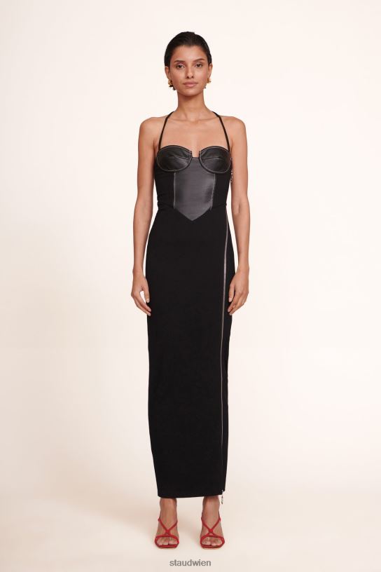 Frauen Hindley-Kleid Schwarz 466Z609 STAUD Kleidung