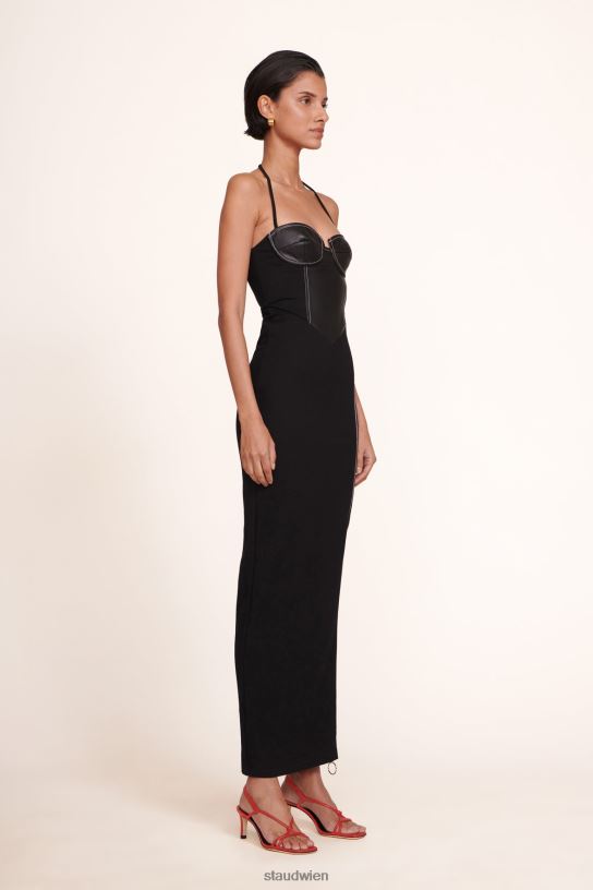Frauen Hindley-Kleid Schwarz 466Z609 STAUD Kleidung