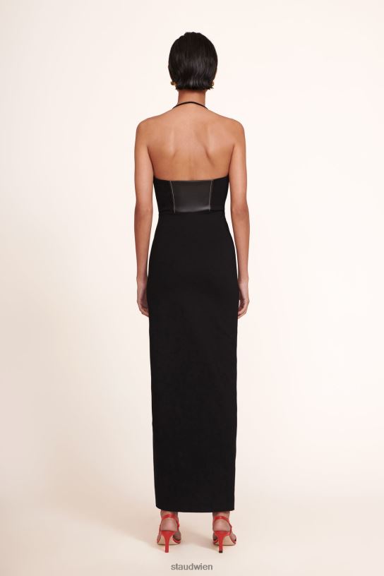 Frauen Hindley-Kleid Schwarz 466Z609 STAUD Kleidung