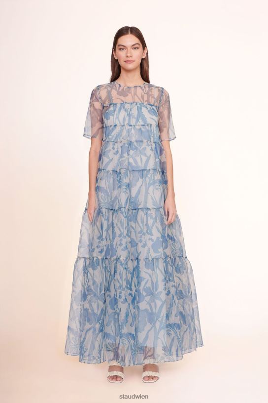 Frauen Hyazinthenkleid Himmelswildblumen 466Z105 STAUD Kleidung