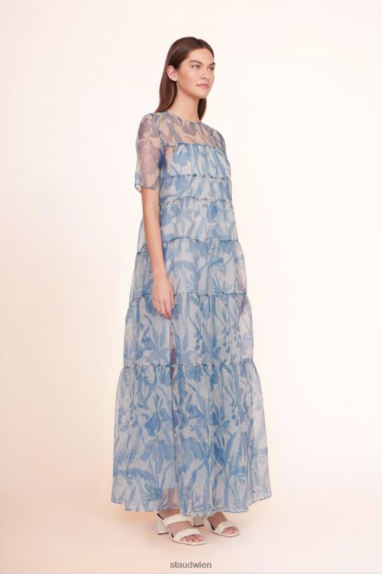 Frauen Hyazinthenkleid Himmelswildblumen 466Z105 STAUD Kleidung