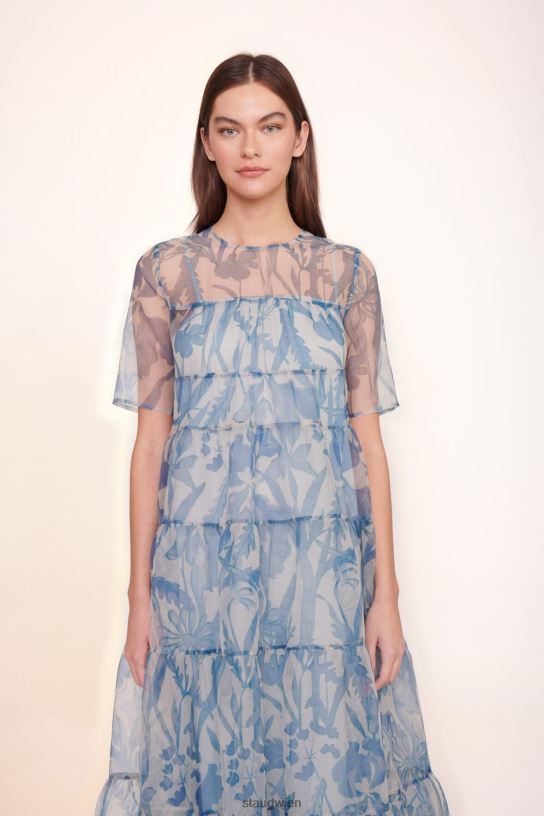 Frauen Hyazinthenkleid Himmelswildblumen 466Z105 STAUD Kleidung