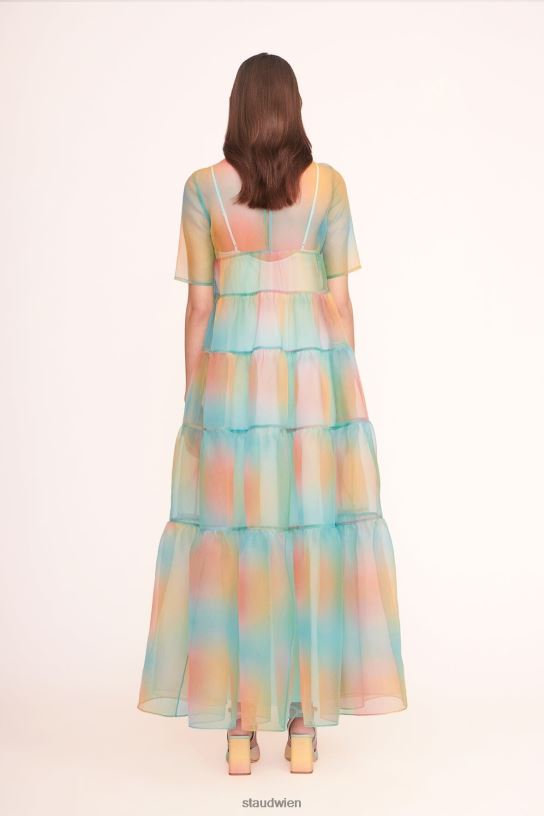 Frauen Hyazinthenkleid Multi-Aura 466Z101 STAUD Kleidung