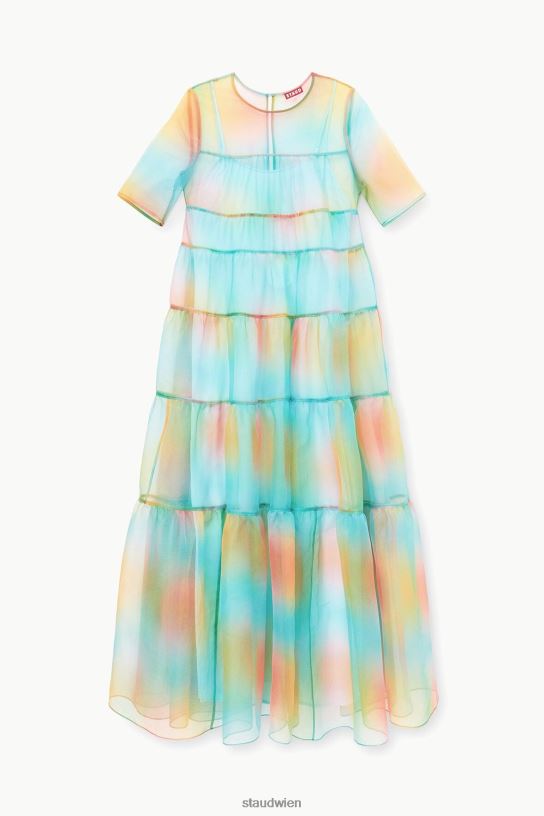 Frauen Hyazinthenkleid Multi-Aura 466Z101 STAUD Kleidung