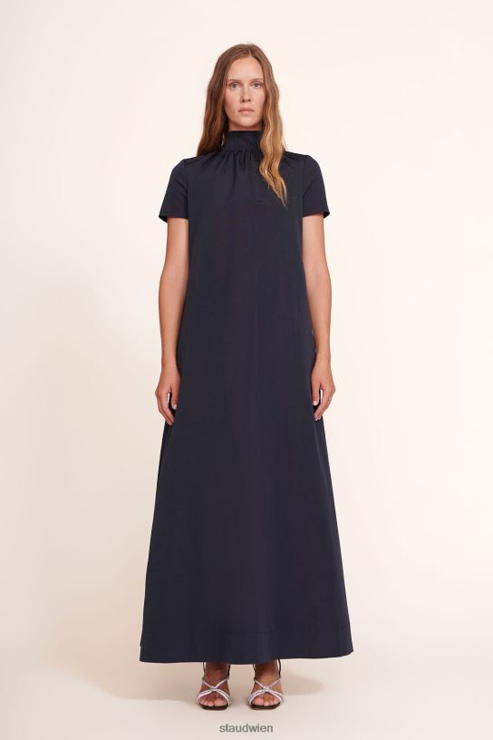 Frauen Ilana-Kleid Marine 466Z233 STAUD Kleidung