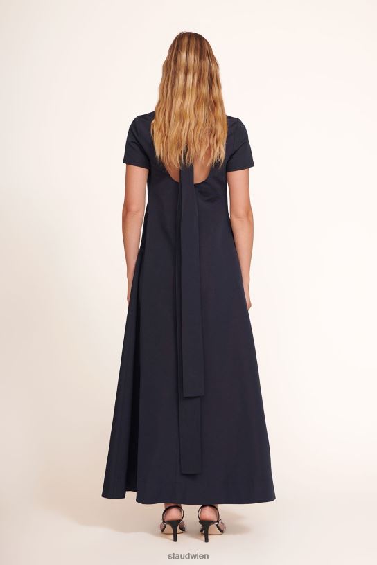 Frauen Ilana-Kleid Marine 466Z233 STAUD Kleidung