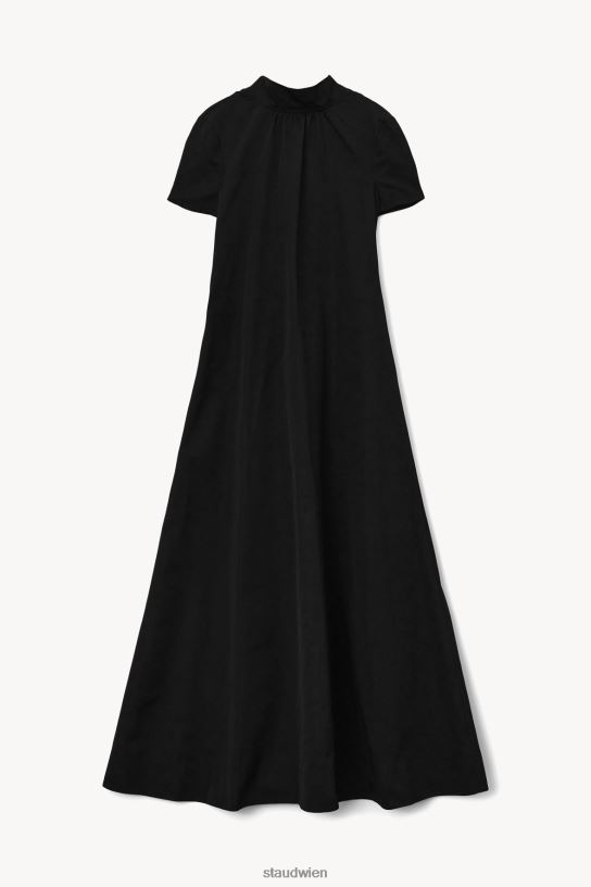 Frauen Ilana-Kleid Schwarz 466Z236 STAUD Kleidung