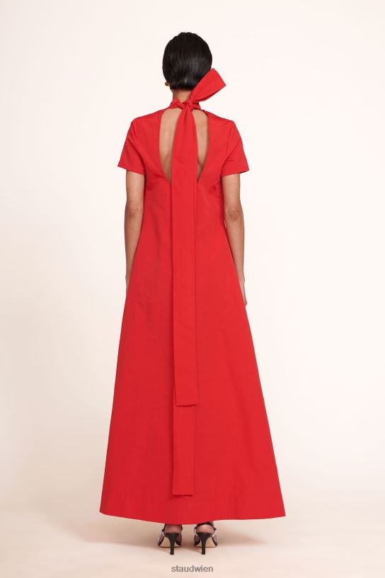 Frauen Ilana-Kleid Weihnachtsstern 466Z237 STAUD Kleidung