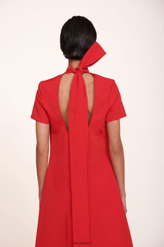 Frauen Ilana-Kleid Weihnachtsstern 466Z237 STAUD Kleidung