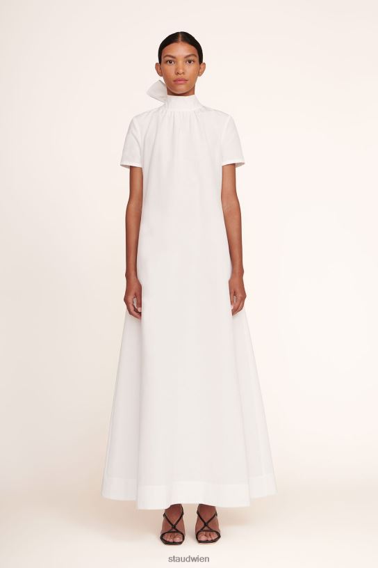 Frauen Ilana-Kleid Weiss 466Z238 STAUD Kleidung