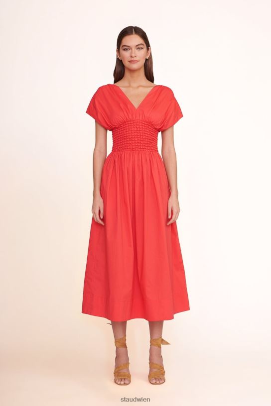 Frauen Jackson-Kleid Hibiskus 466Z180 STAUD Kleidung