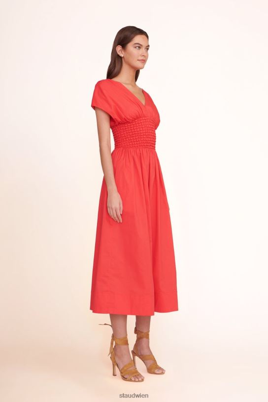 Frauen Jackson-Kleid Hibiskus 466Z180 STAUD Kleidung