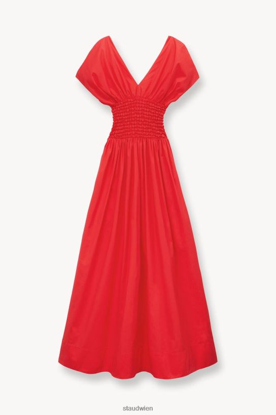 Frauen Jackson-Kleid Hibiskus 466Z180 STAUD Kleidung