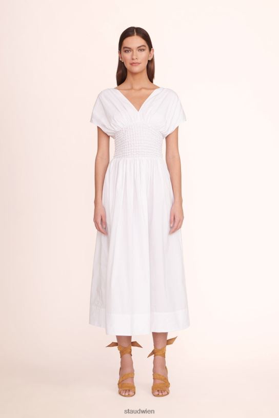 Frauen Jackson-Kleid Weiss 466Z182 STAUD Kleidung