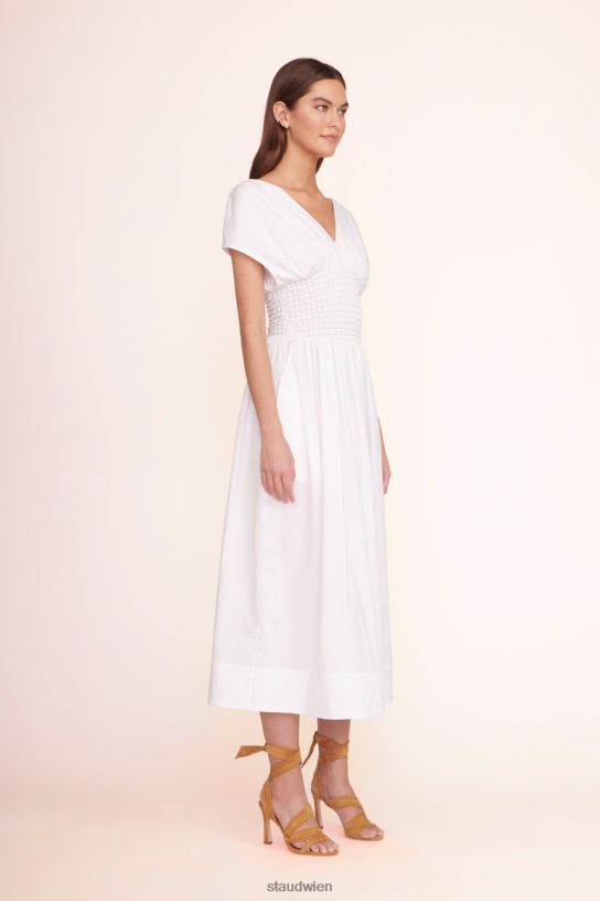 Frauen Jackson-Kleid Weiss 466Z182 STAUD Kleidung