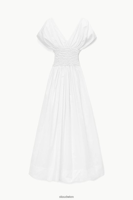 Frauen Jackson-Kleid Weiss 466Z182 STAUD Kleidung