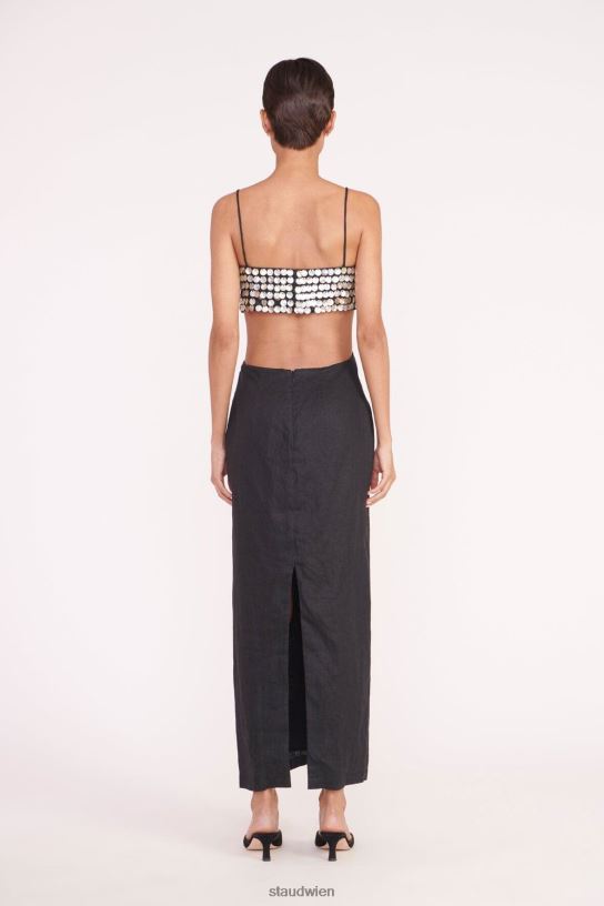 Frauen Jada-Kleid Schwarz 466Z36 STAUD Kleidung