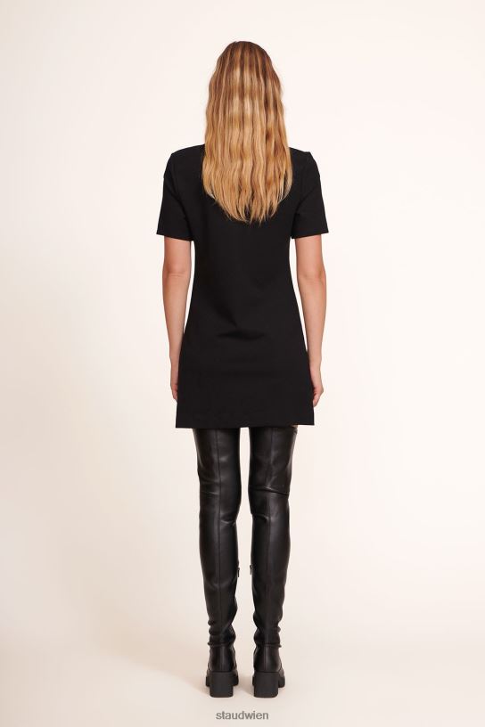 Frauen Jay Dress Whiskey Schwarz 466Z263 STAUD Kleidung