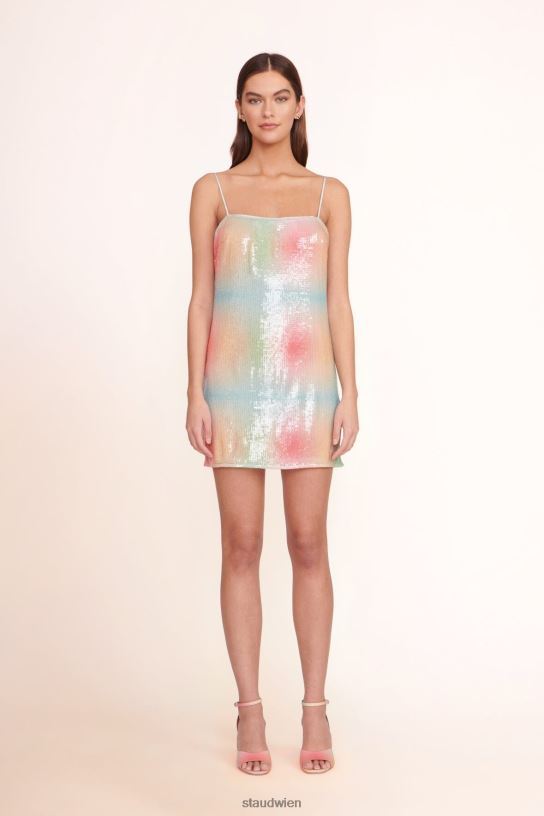 Frauen Jenny-Kleid Multi-Aura 466Z214 STAUD Kleidung